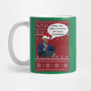 Merry Christmas from our President Ugly Christmas Sweater Mug